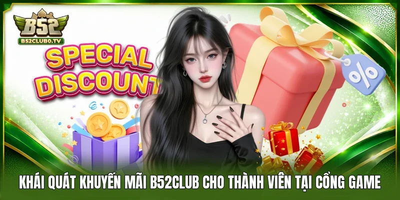 Khái quát khuyến mãi B52Club cho thành viên tại cổng game